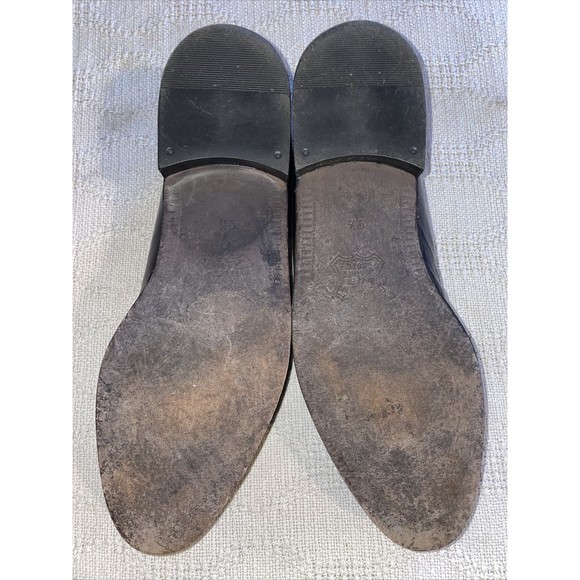 Jonathan Richards Dress Shoes Men’s Size 9.5 Medium Black Leather Slip On Formal - Picture 5 of 12